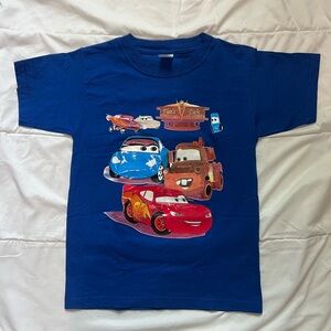Disney Cars Blue T-Shirt for Kids